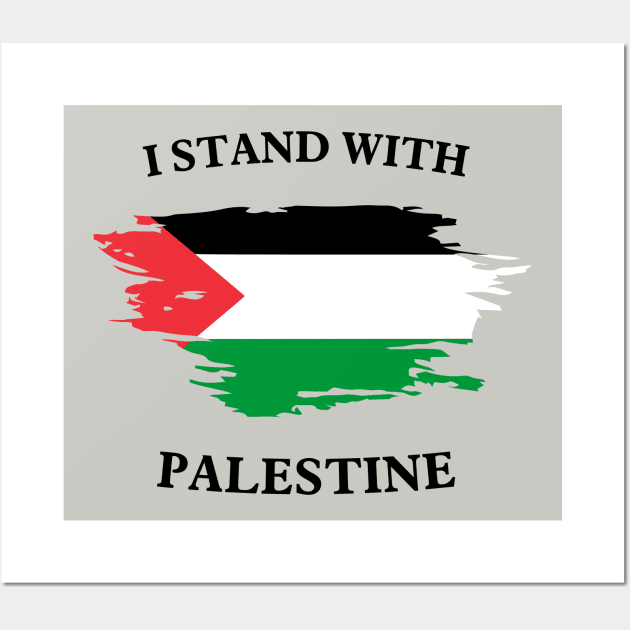 I stand with Palestine Wall Art by Love My..